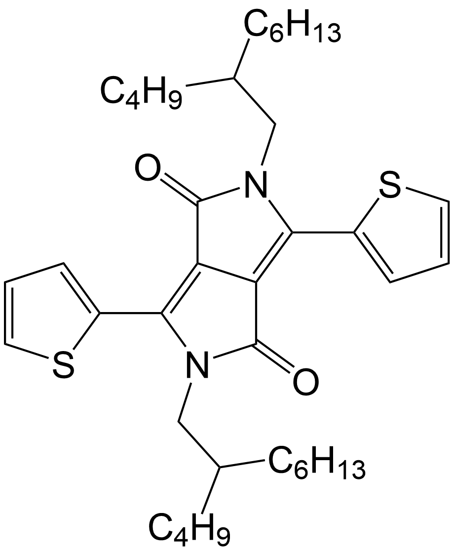 2,5-bis(2-butyloctyl)-3,6-di(thiophen-2-yl)pyrrolo[3,4-c]pyrrole-1,4(2H,5H)-dione/1354631-87-0